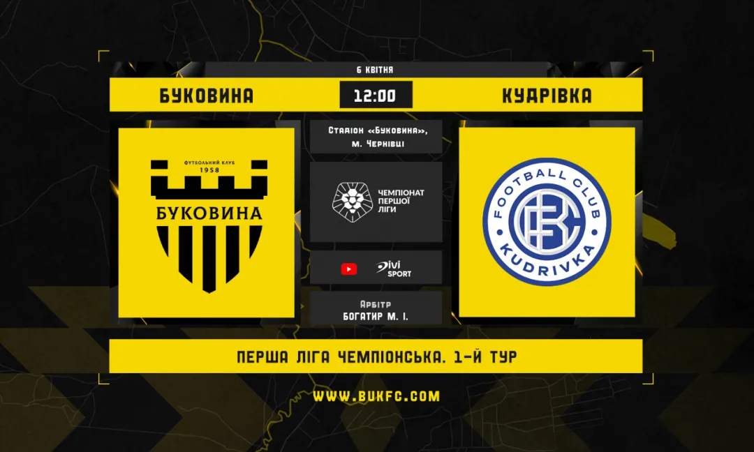 «Чемпіонська» група виходить на старт! «Буковина» - «Кудрівка»: анонс матчу 1-го туру