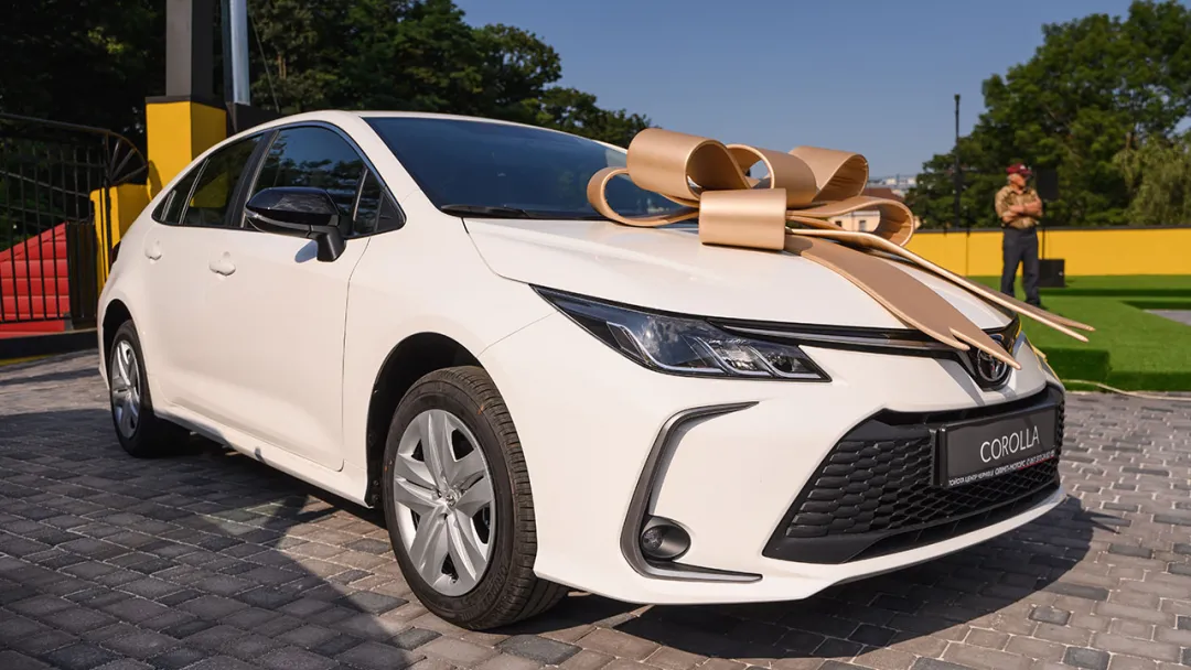 Toyota Corolla знайде свого власника на першому домашньому матчі сезону!