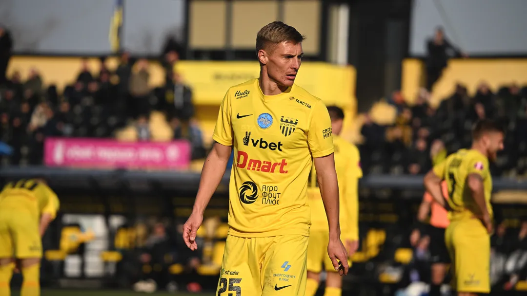 Віталій Груша – гравець матчу «Буковина» - «Інгулець» за версією вболівальників