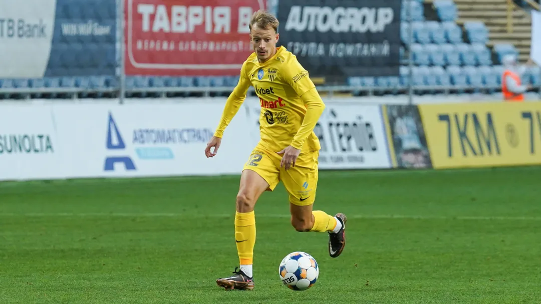 Євген Підлепенець – гравець матчу «Чорноморець» - «Буковина» за версією вболівальників