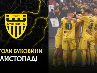 Вбудована мініатюра для Усі забиті м'ячі «Буковини» в листопаді 