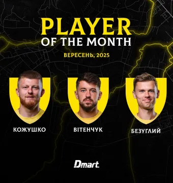 Обирай найкращого гравця «Буковини» у вересні! 