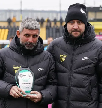 Сергій Шищенко – найкращий тренер жовтня у VBET Першій лізі! 