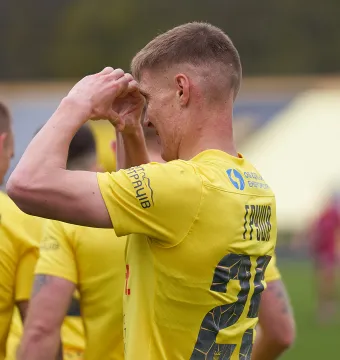 Віталій Груша – у символічній збірній 23-го туру VBET Першої ліги! 